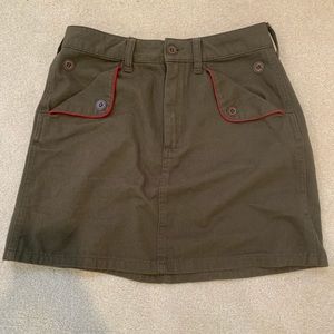 Army Green Skirt